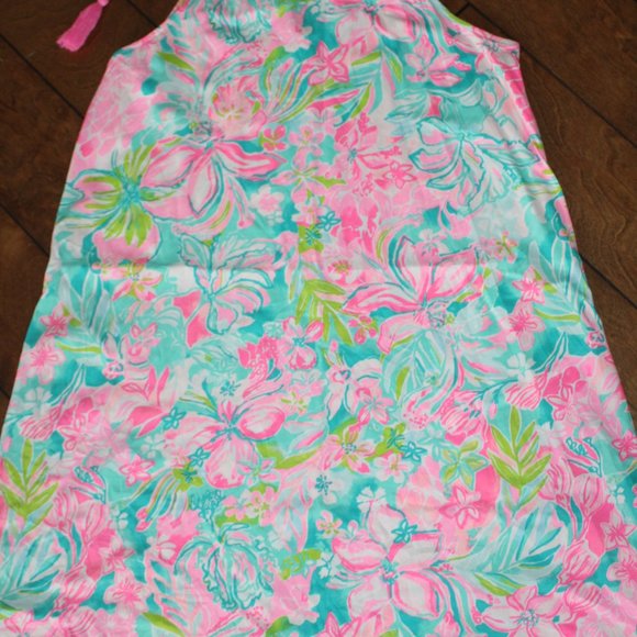 Lilly Pulitzer Margot Swing Dress in Hot On The Scene Size Medium Pima Cotton - Picture 1 of 6